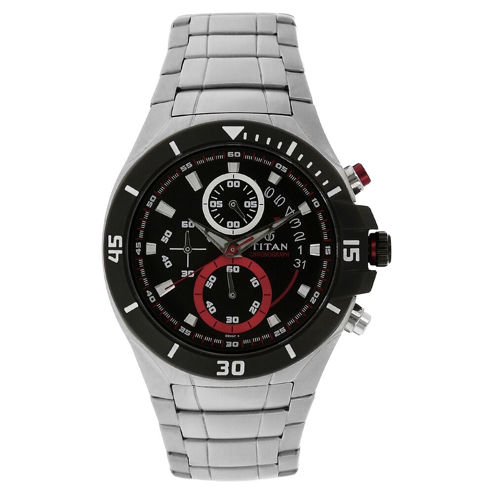 Titan chronograph watch price list online