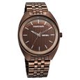 Fastrack Snob X Brown Dial Metal Strap Watch for Guys - image number 1