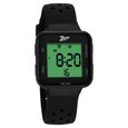 Zoop Digital Round Shaped Dial Black Silicone Strap Watch For Kids - image number 1