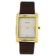 Sonata Quartz Analog Black Dial Leather Strap Watch for Men