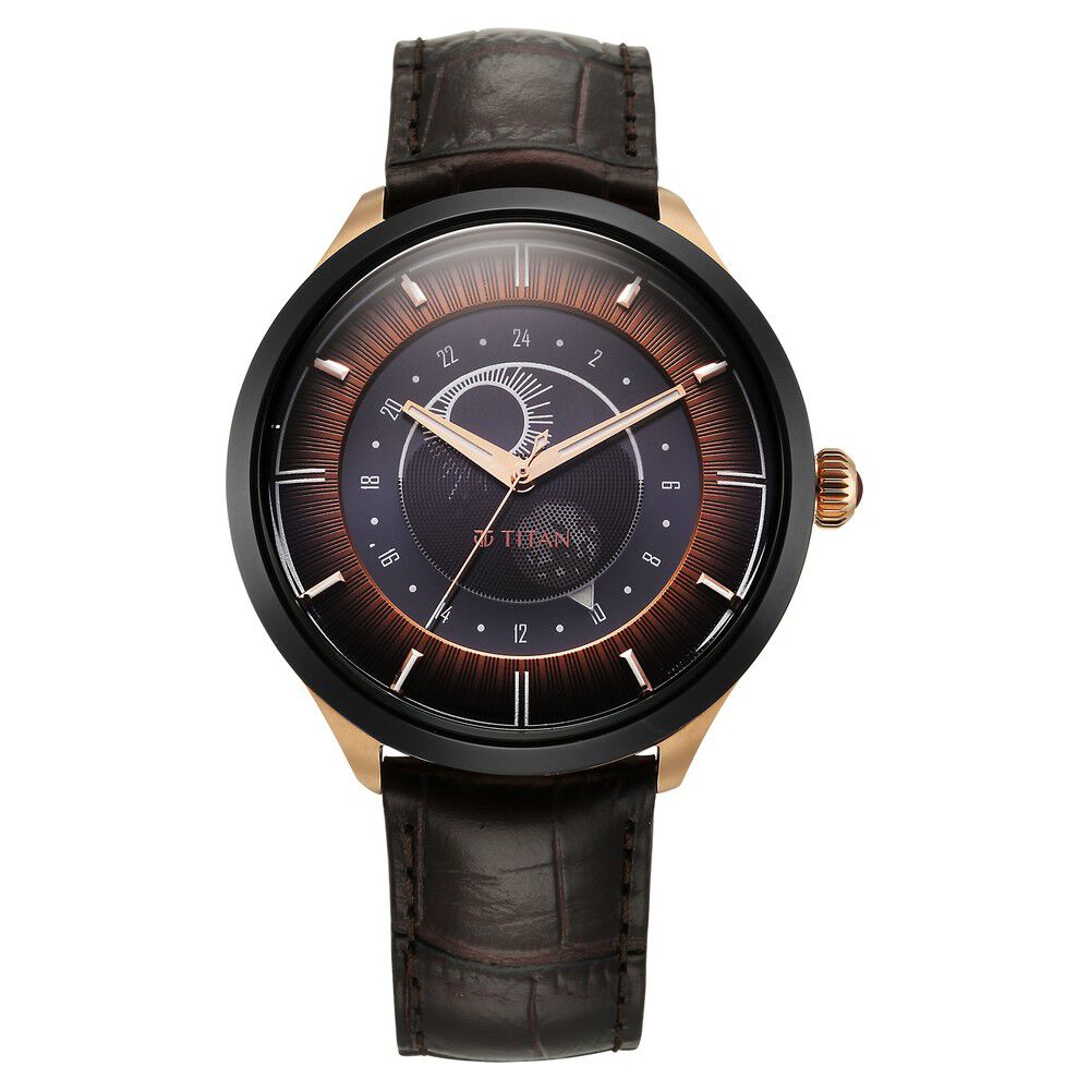 Titan moon phase watch price clearance