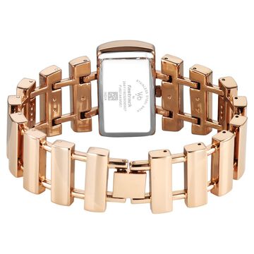 Vyb Siren By Fastrack Quartz Analog Rose Gold Dial Rose Gold Metal Strap Watch For Girls
