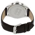 Tommy Hilfiger Quartz Analog with Day and Date Brown Dial Leather Strap Watch for Men - image number 3