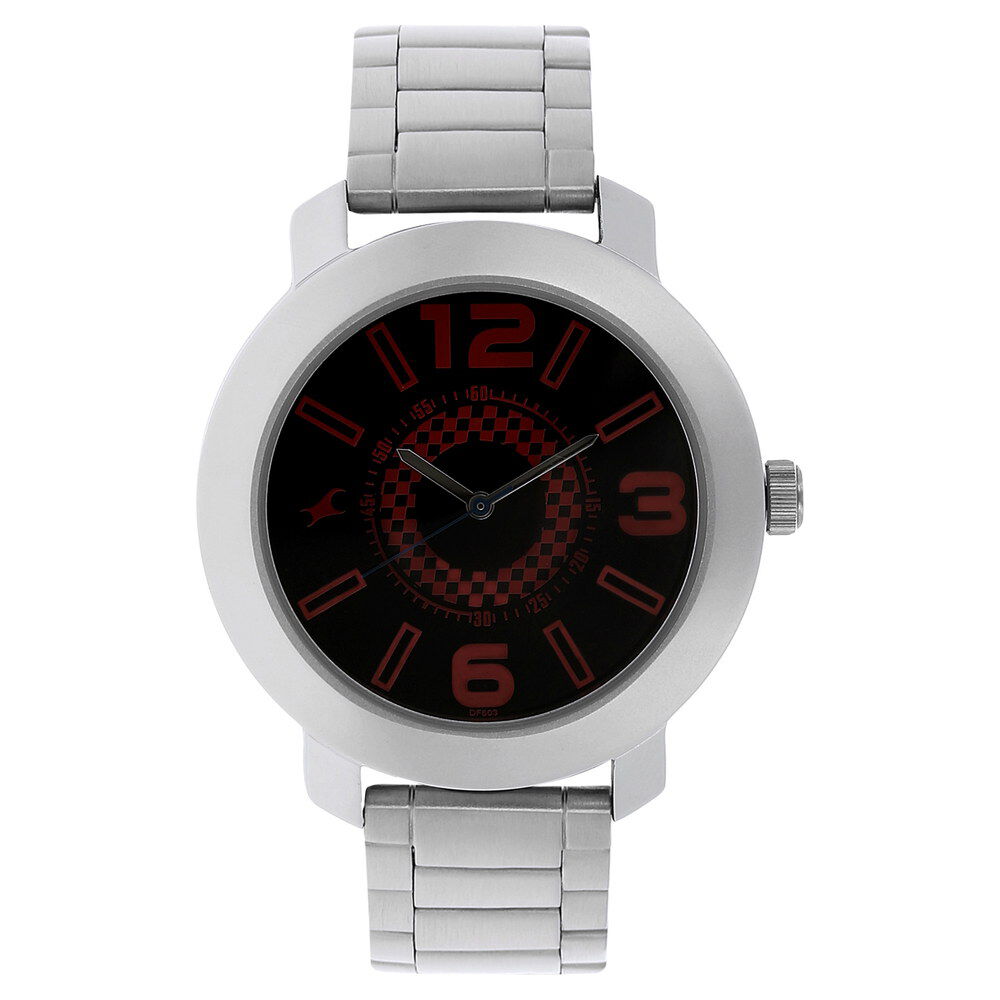 Fastrack watch 3120ssc price black shop
