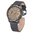 Police Quartz Analog with Date Grey Dial Leather Strap Watch for Men - image number 2