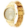 Titan Karishma Quartz Analog Champagne Round Dial Golden Stainless Steel Strap Watch For Men - image number 2