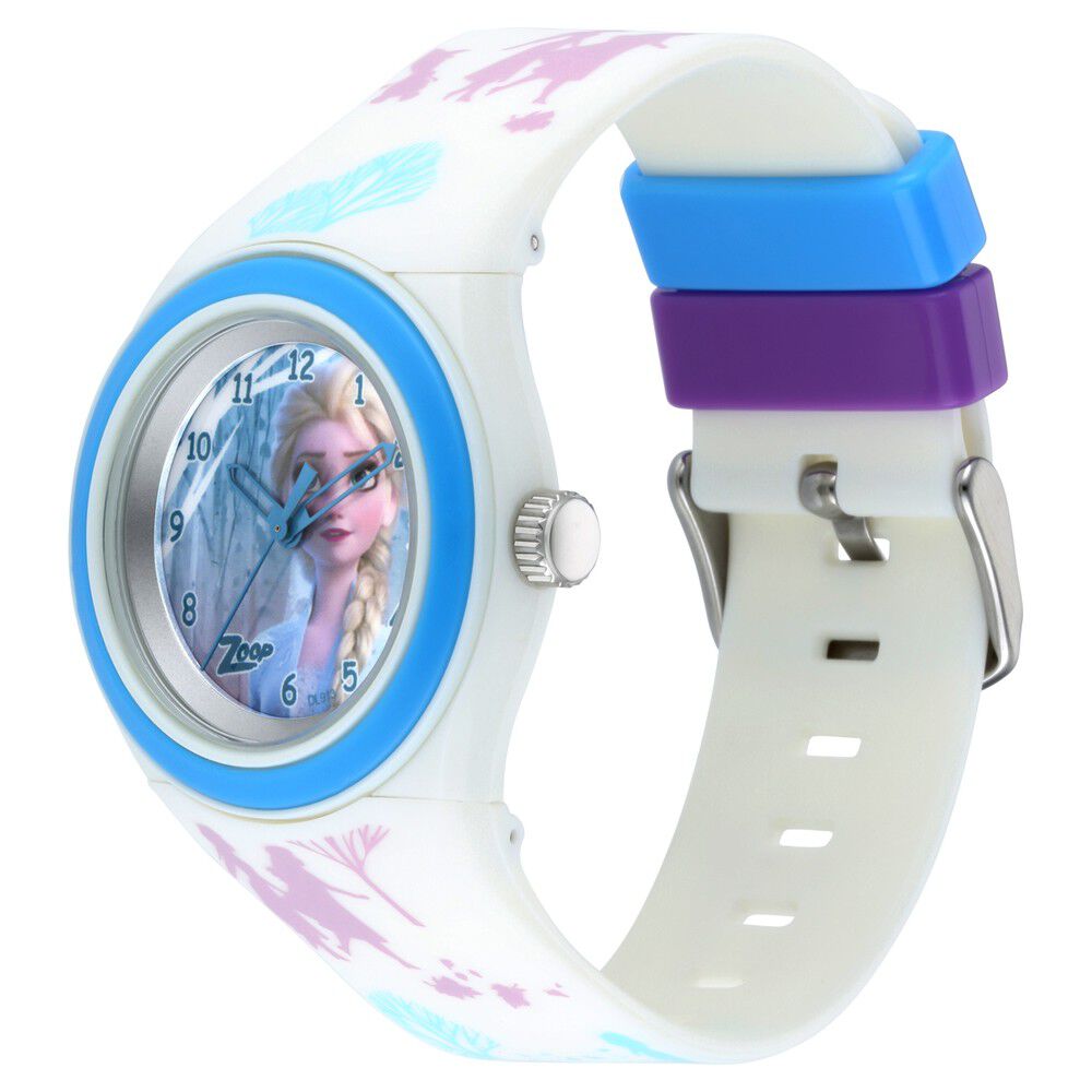 dn's shop様 Buy Online Zoop Disney Frozen Analog Watch with Blue Dial & White