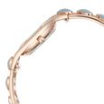 Titan Raga New You Quartz Analog Mother Of Pearl Dial Blue Chalcedony stone strap Watch for Women - image number 4