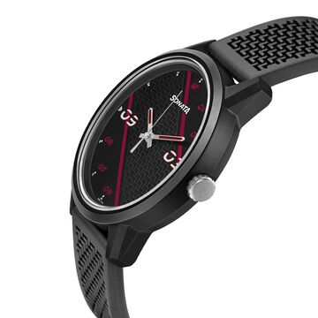 Sonata Quartz Analog PU Strap Watch for Men