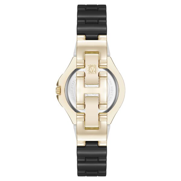 Anne Klein Quartz Analog Black Dial Ceramic Strap Watch For Women - image number 2