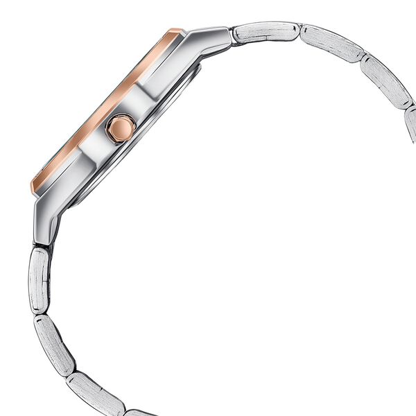 Sonata Jashn Quartz Analog White Dial Two Toned Metal Strap Watch For Women - image number 4