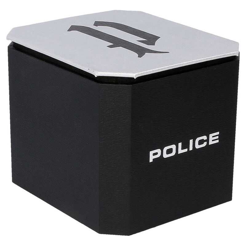 Police Quartz Multifunction Black Dial Stainless Steel Strap Watch for Men - image number 5