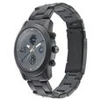 Fastrack Go Skate Quartz Multifunction Black Dial Stainless Steel Strap Watch for Guys - image number 2