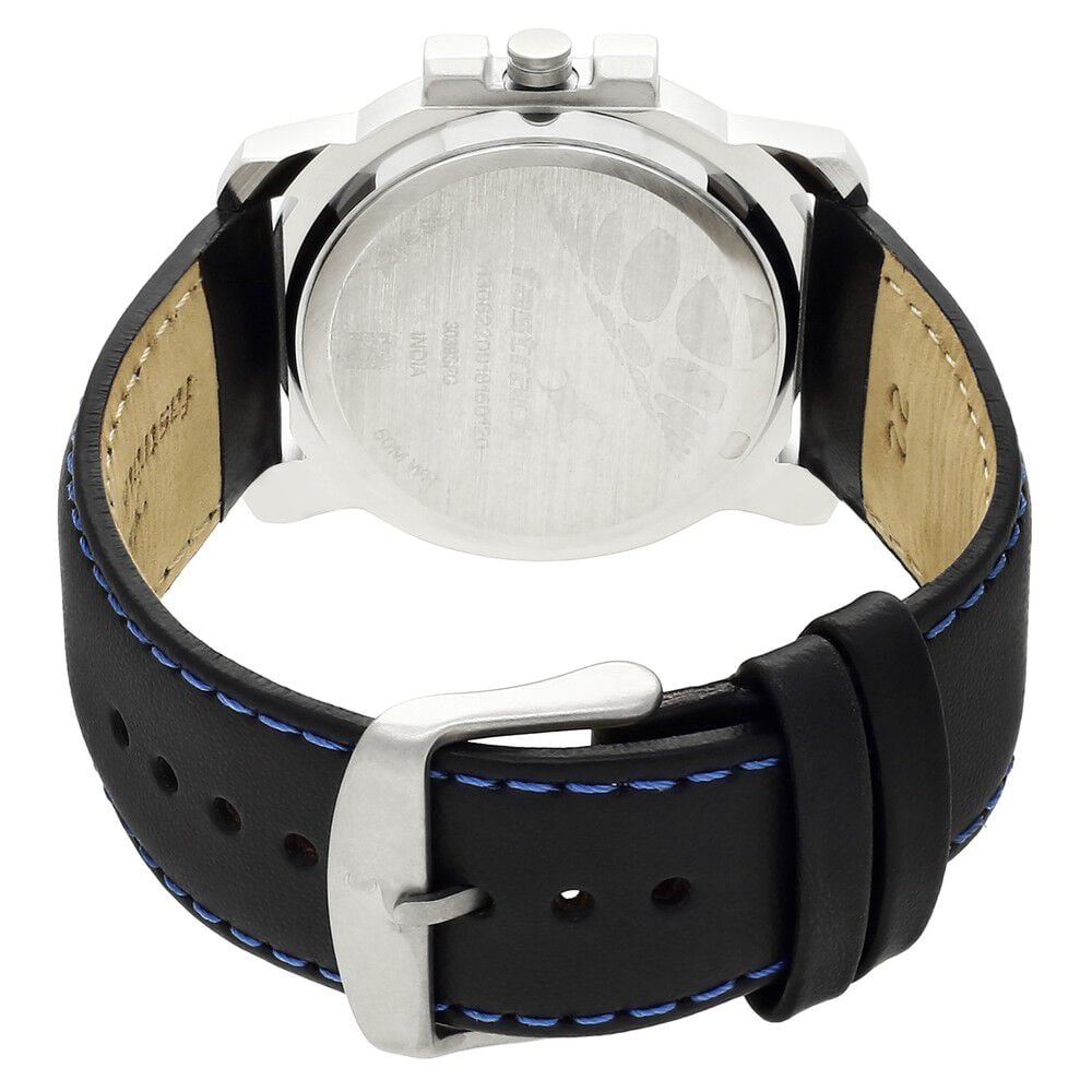 Buy Online Fastrack Hitlist Quartz Analog Black Dial Leather Strap Watch for Guys np3039sl09 Titan