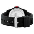 Tommy Hilfiger Quartz Analog Black Silicone Strap for Men - image number 2