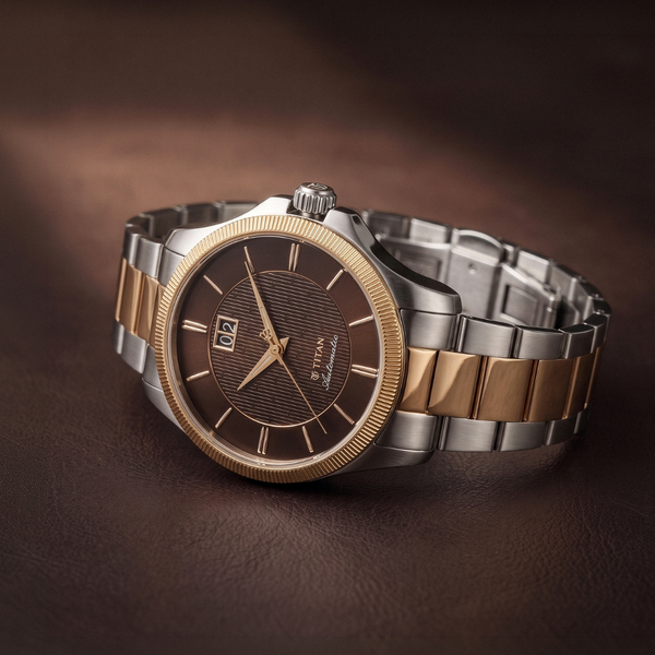 Titan Automatic Midnite Big Date Automatic - image number 1