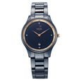 Xylys Swiss Analog with Date Blue Ceramic Strap and Dial Watch For Women - image number 1