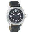 Fastrack Quartz Analog Black Dial Leather Strap Watch for Guys - image number 0