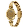 Titan Quartz Analog Champagne Dial Stainless Steel Strap Watch for Women - image number 1