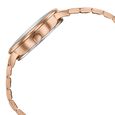 Sonata Verve Quartz Multifunction Blue Dial Rose Gold Metal Strap Watch For Women - image number 4