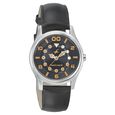 Fastrack Quartz Analog Black Dial Leather Strap Watch for Girls - image number 0