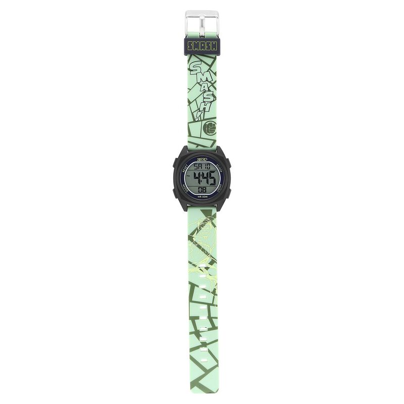 Zoop Marvel Digital Dial Polyurethane Strap with Hulk Character Watch for Kids - image number 1
