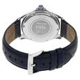 Xylys Swiss Analog Blue Leather Strap and Blue Dial Watch For Men - image number 3
