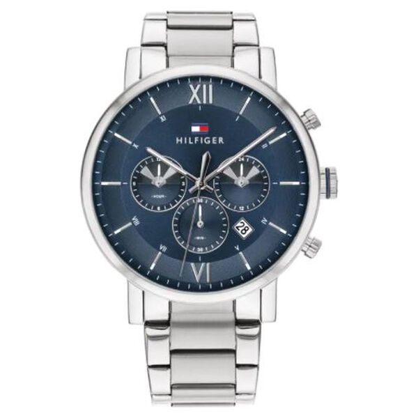 Tommy Hilfiger Blue Dial Quartz Multifunction Watch for Men - image number 1