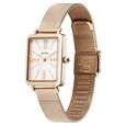 Titan Slimline Quartz Analog Mother Of Pearl Dial Rose Gold Stainless Steel Strap Watch for Women - image number 2