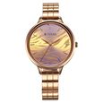 Titan Secluded Quartz Analog Rose Gold Dial Rose Gold Stainless Steel Strap Watch For Women - image number 0
