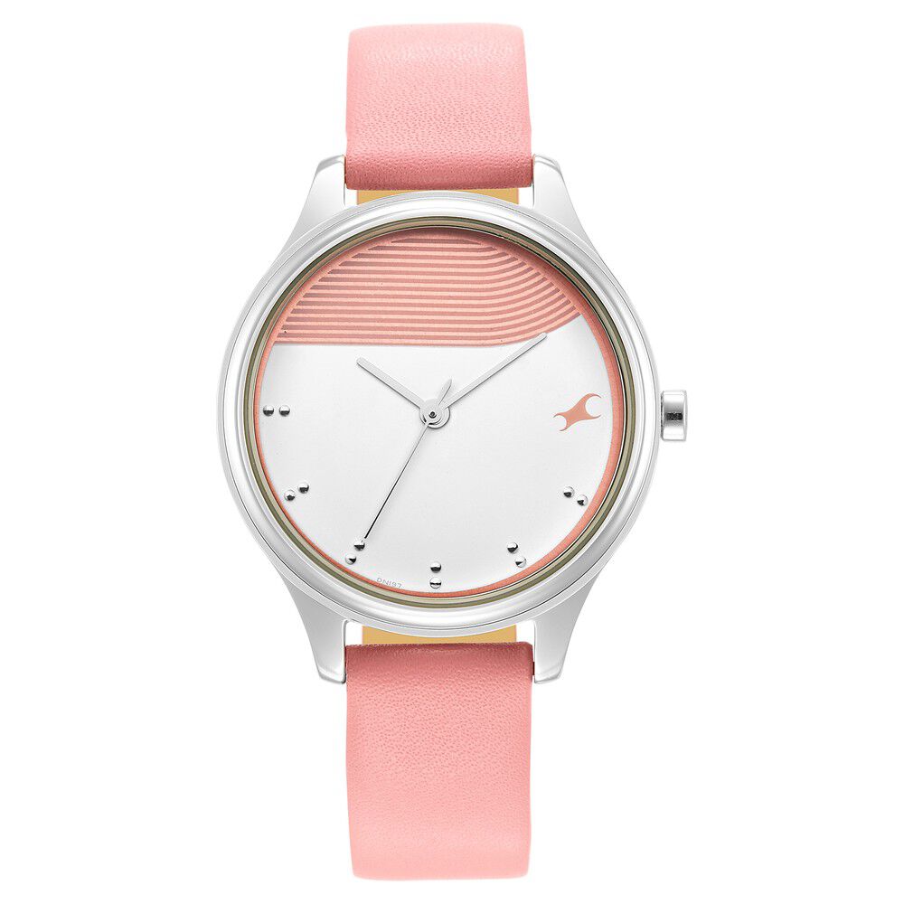 Fastrack women's watches pink top