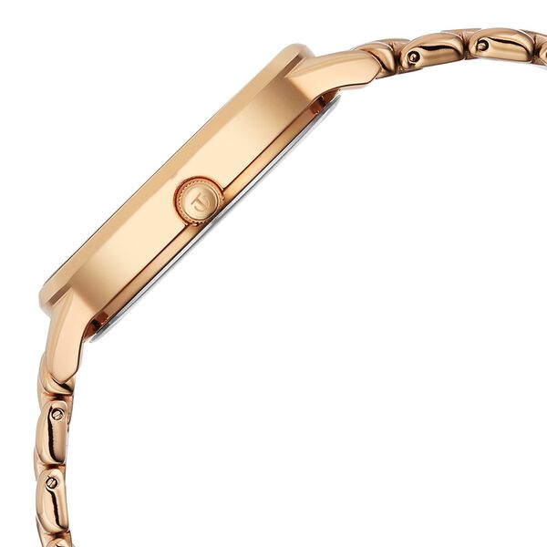 Titan Neo Quartz Analog Grey Dial Rose Gold Metal Strap Watch For Women - image number 4