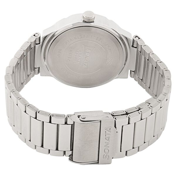Sonata Professional Pink Dial Women Watch With Stainless Steel Strap - image number 3
