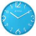 Titan Blue Slim Wall Clock - 25.5 cm x 25.5 cm (Small) - image number 0