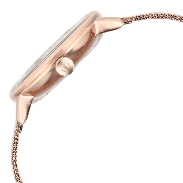 Titan TGIF Quartz Analog Mother Of Pearl Dial Rose Gold Stainless Steel Strap Watch for Women - image number 3