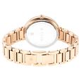Glitz Rose Gold Dial Stainless Steel Strap Watch for Women - image number 4