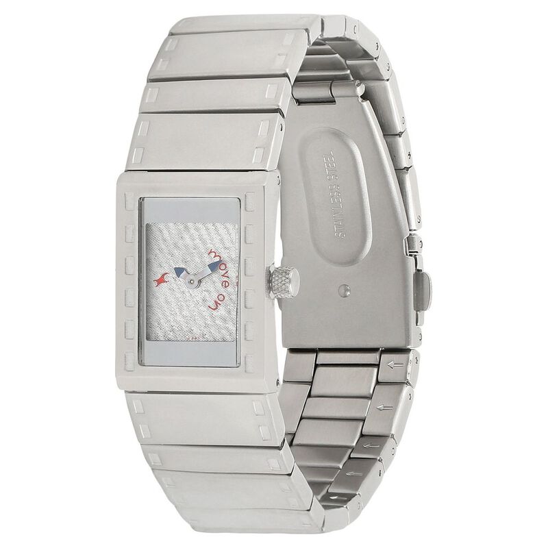 Fastrack Quartz Analog White Dial Stainless Steel Strap Watch for Girls - image number 1