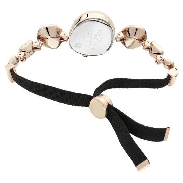 Titan Raga I Am Mother of Pearl Dial Women Watch With Metal Strap - image number 3