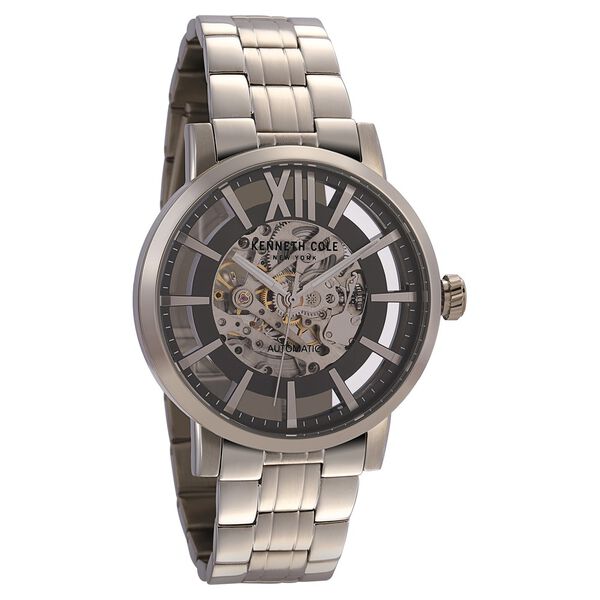 Kenneth Cole Automatic Grey Dial Stainless Steel Strap Watch for Men - image number 1