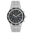 Titan Quartz Chronograph White Dial Stainless Steel Strap Watch for Men