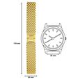 22 mm Golden Stainless Steel Straps for Men - image number 3