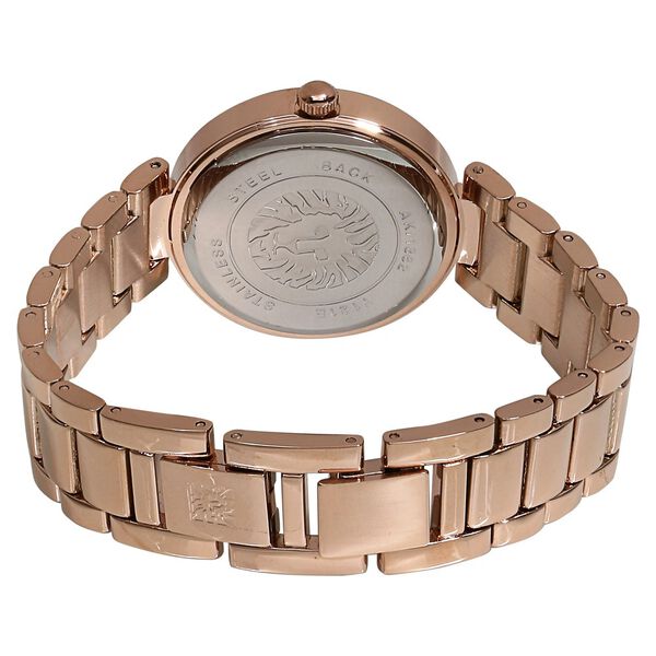Anne Klein Quartz Analog Rose Gold Dial Ceramic Strap Watch for Women - image number 3