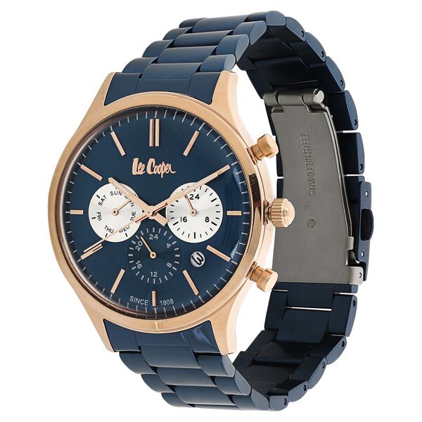 Lee Cooper Quartz Multifunction Blue Dial Watch for Men - image number 1