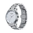 Sonata Poze Quartz Analog White Dial Metal Strap Watch For Men - image number 3