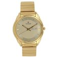 Titan Quartz Analog with Day and Date Champagne Dial Golden Stainless Steel Strap Watch For Men - image number 0