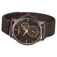 Kenneth Cole Multifunction Brown Dial Stainless Steel Strap Watch For Men - image number 2