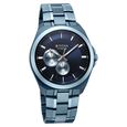 Titan Classique Titanium Sapphire  Multifunction Blue Dial Blue Titanium Strap Watch For Men - image number 1