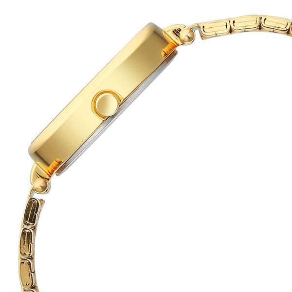 Titan Karishma Quartz Analog Silver Dial Golden Stainless Steel Strap Watch For Women - image number 3