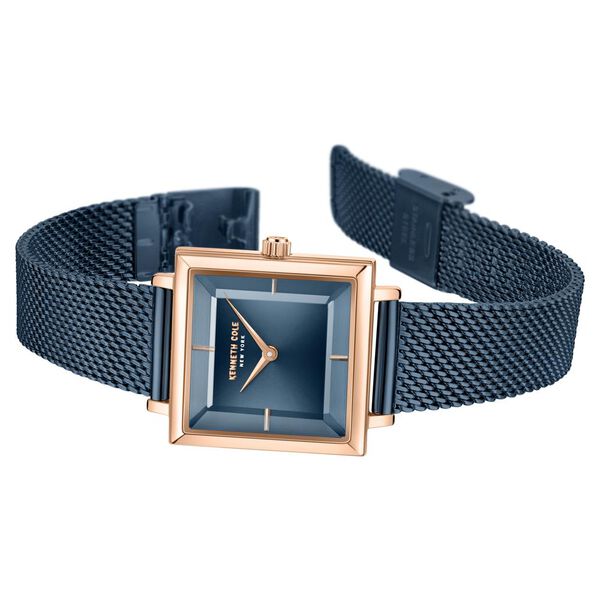 Kenneth Cole Quartz Analog Blue dial Metal Strap Watch for Women - image number 2