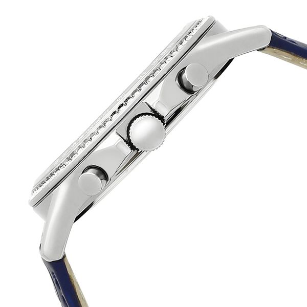 Buy Online Tommy Hilfiger Quartz Analog Blue Dial Leather Strap Watch ...